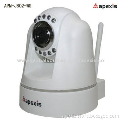 Mini Wireless Wi-Fi Smart Home IP Camera, Supports PTZ/DDNS Infrared Night Vision, PTZ Control